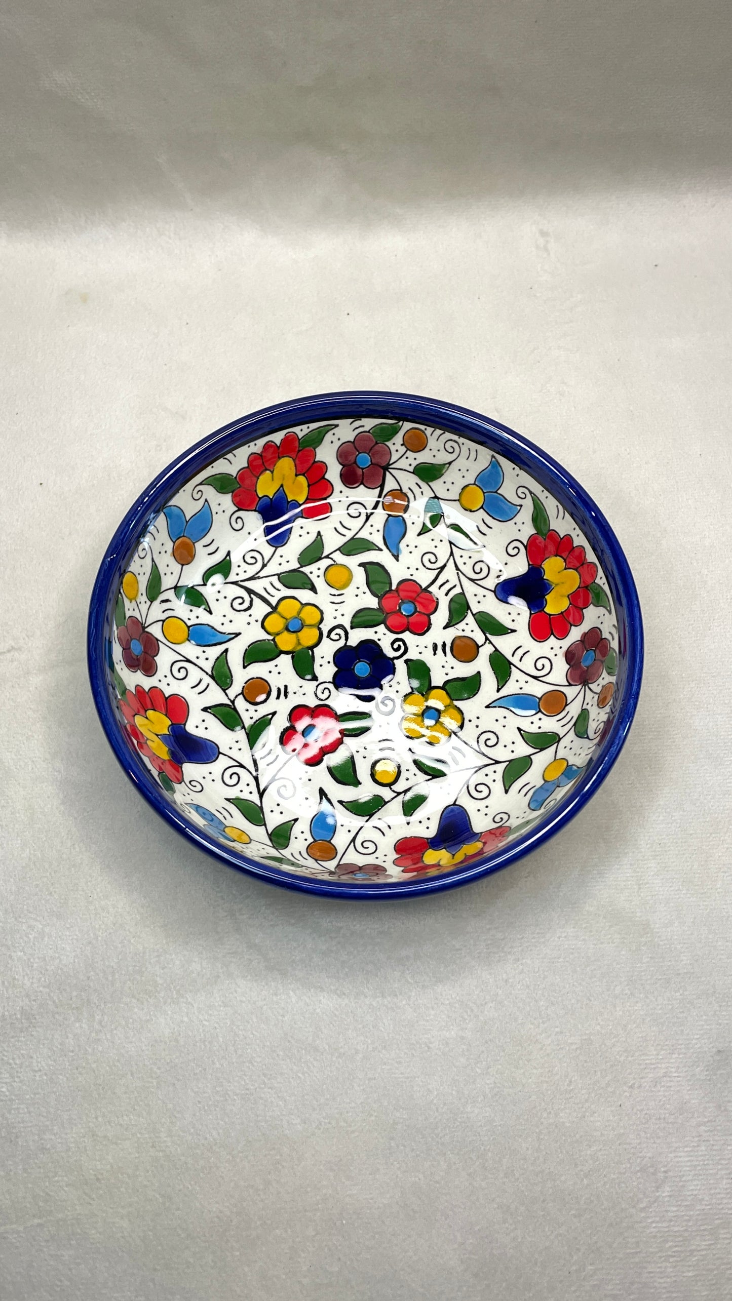 Keramik Schalen 15 cm Traditionelle Mix Farbig