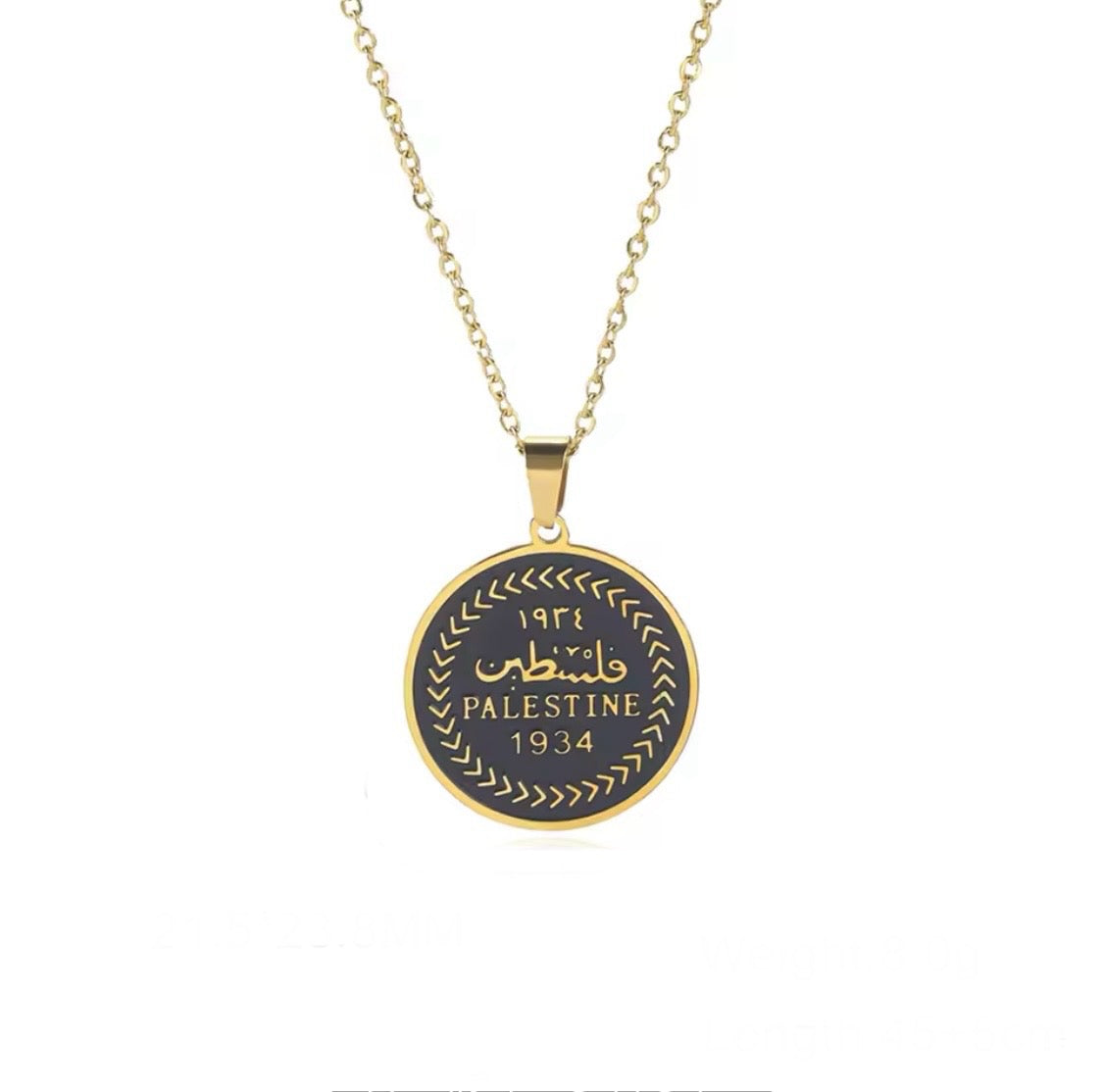 Palestine necklace