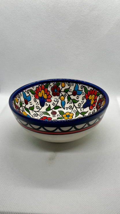 Keramik Schalen 12 cm Traditionell mix Farbig