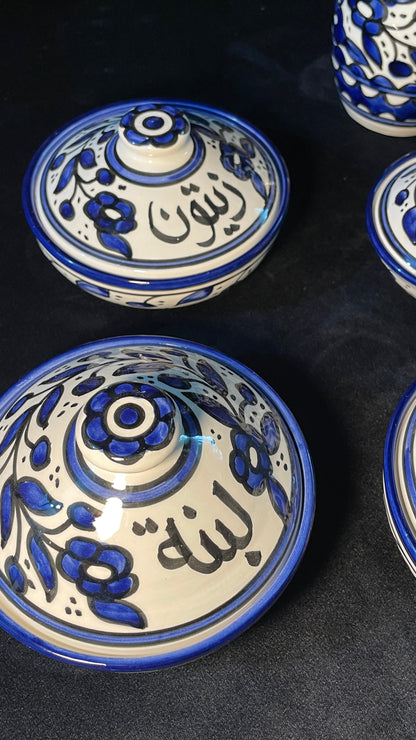 Frühstücksset  (Blau )