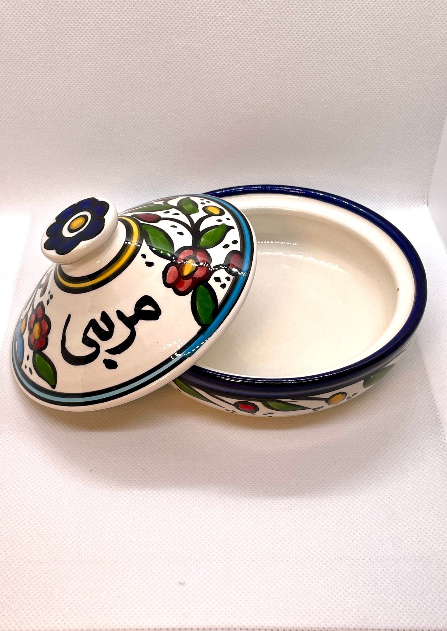 Aufbewahrungsschale mit Deckel für Marmelade  13 cm