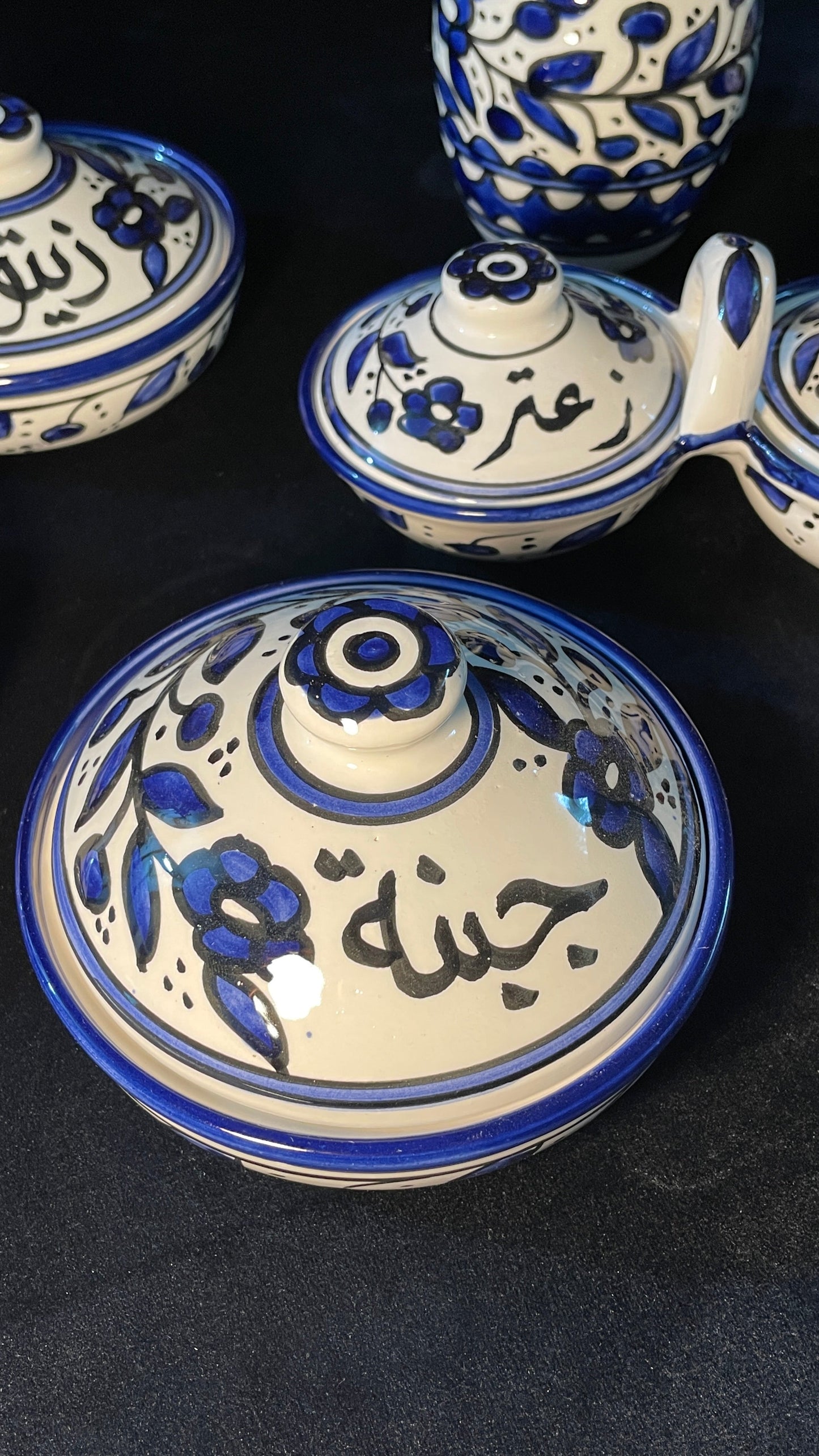 Frühstücksset  (Blau )