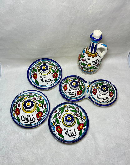 Frühstücksset   (Farbig)