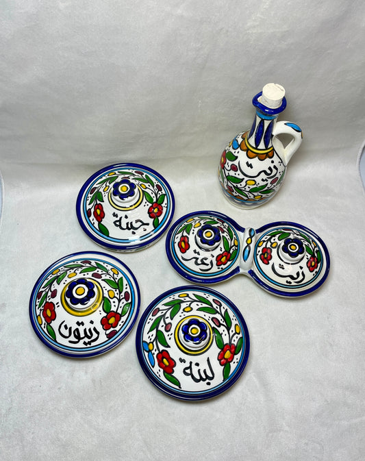 Frühstücksset   (Farbig)