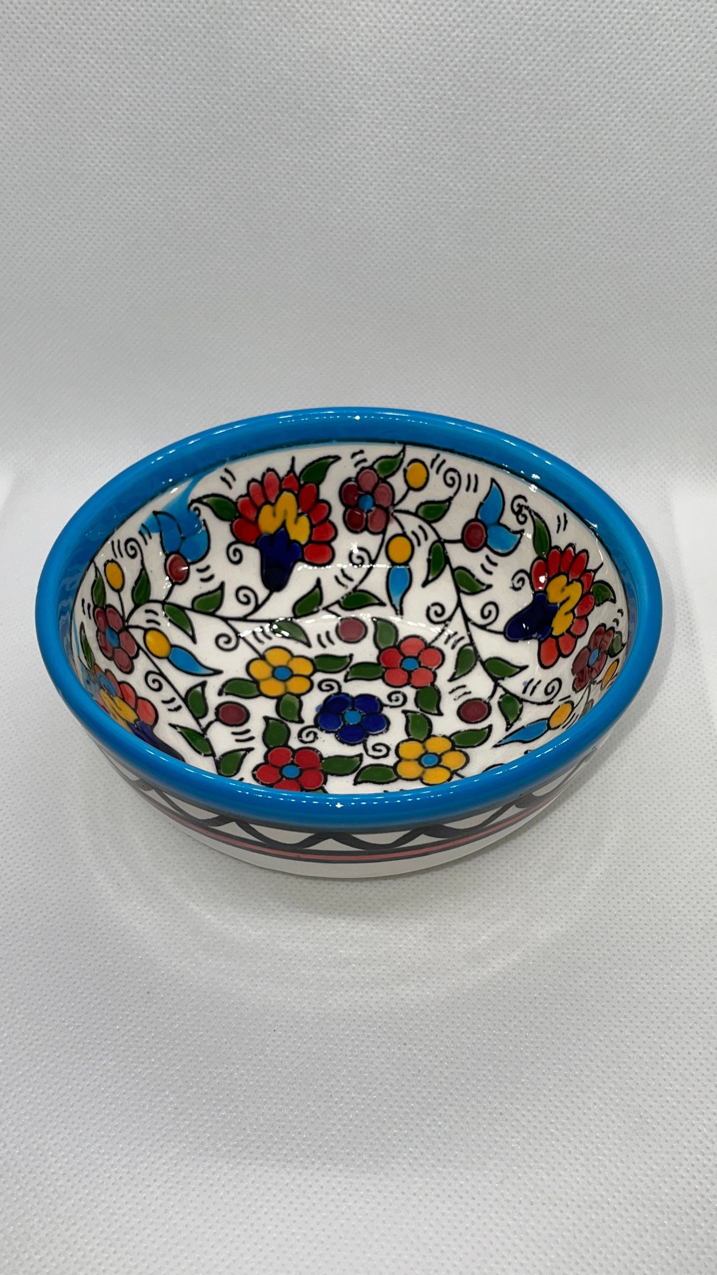 Keramik Schalen 12 cm Traditionell heller blaue Farbig