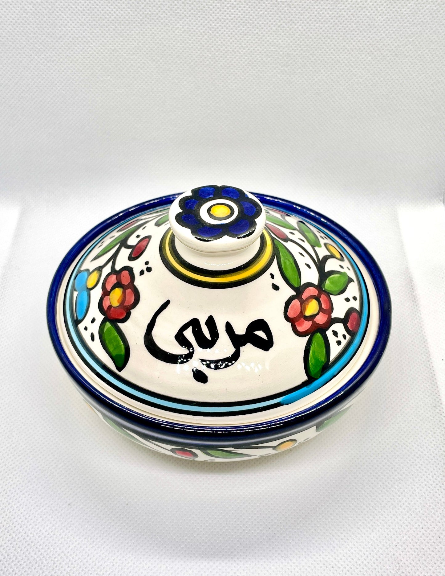 Aufbewahrungsschale mit Deckel für Marmelade  13 cm