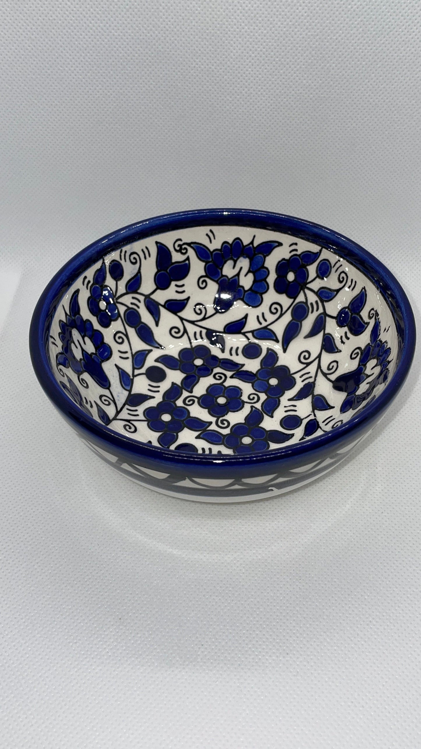 Keramik Schalen 12 cm Traditionell blaue Farbe