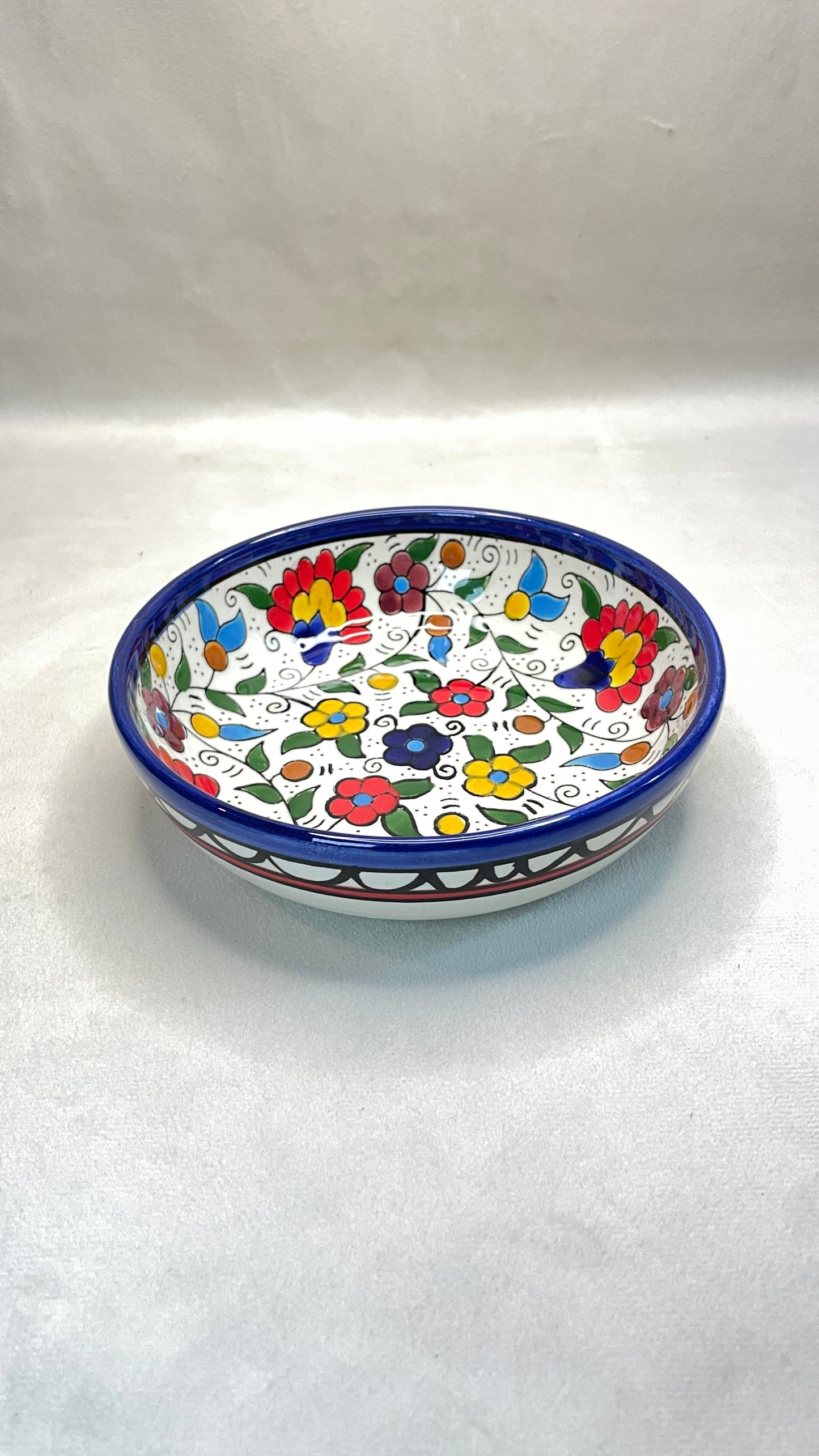 Keramik Schalen 15 cm Traditionelle Mix Farbig