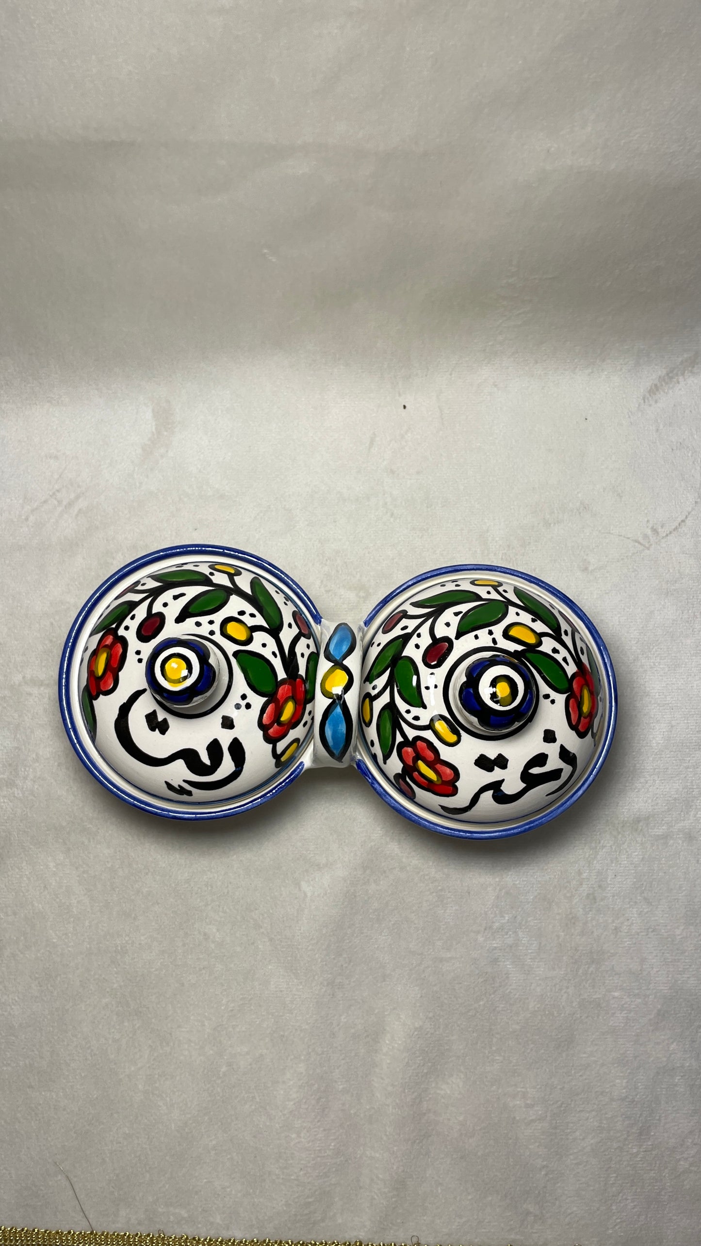 Aufbewahrungsschale L für Olivenöl und Zaatar