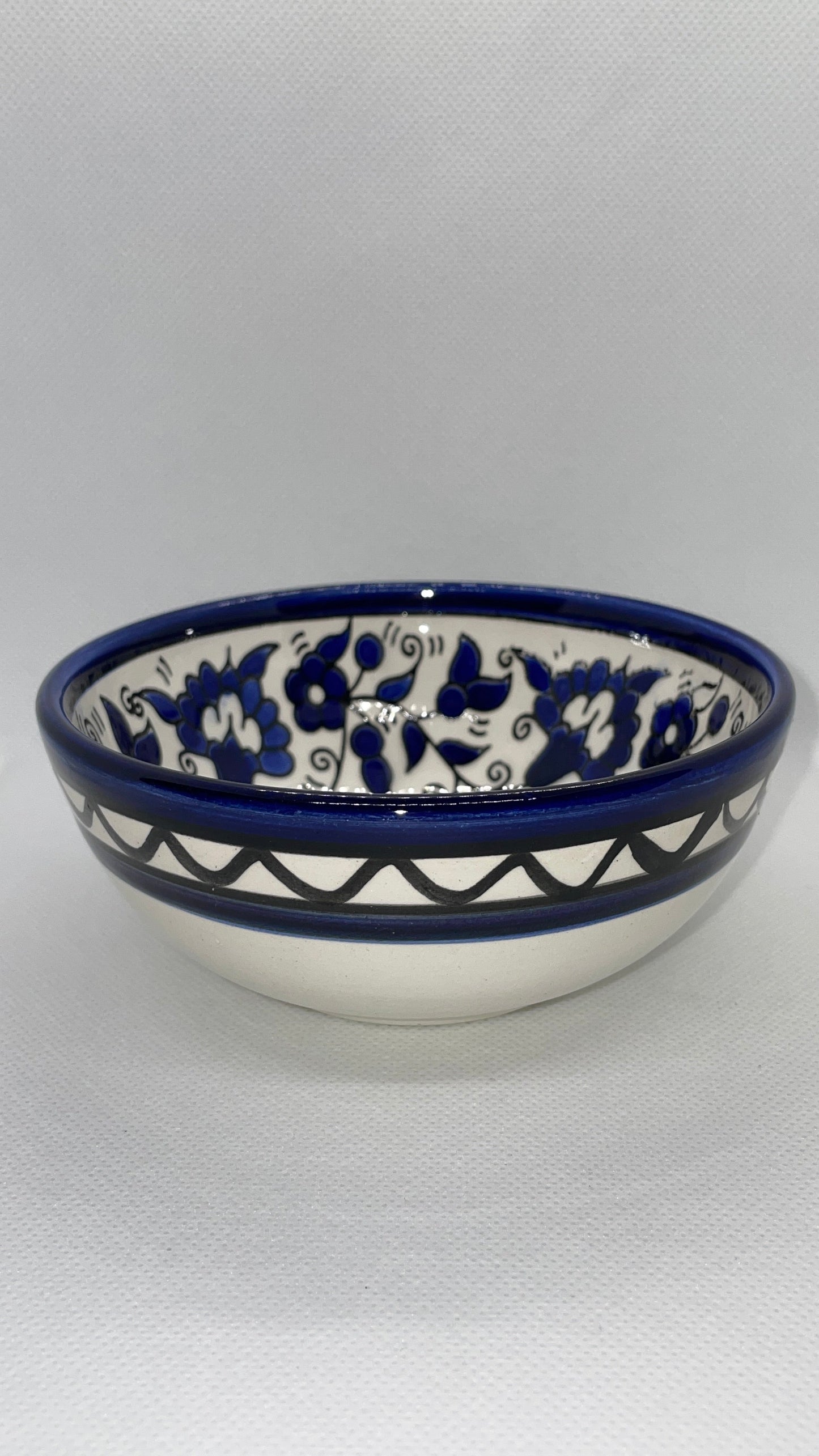 Keramik Schalen 12 cm Traditionell blaue Farbe