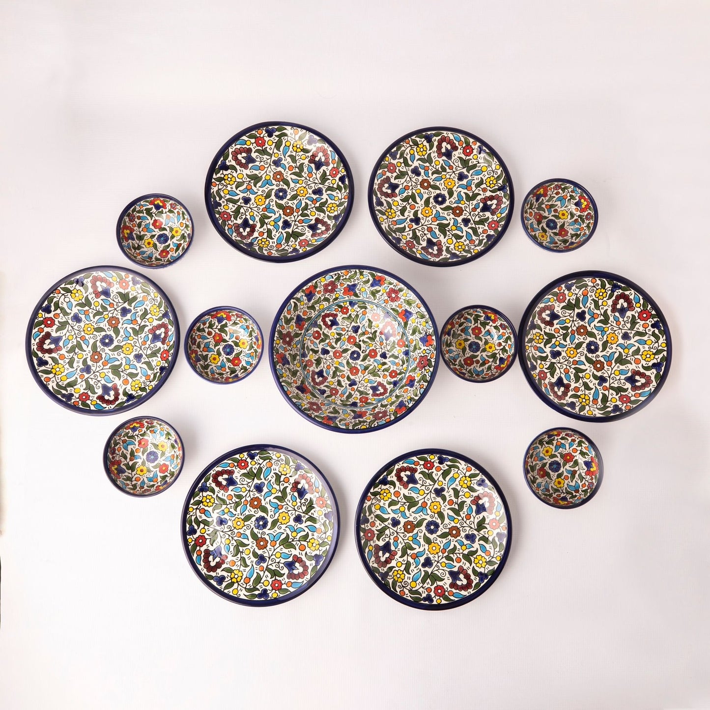 Tellerset für 6 Personen