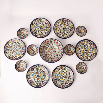 Tellerset für 6 Personen