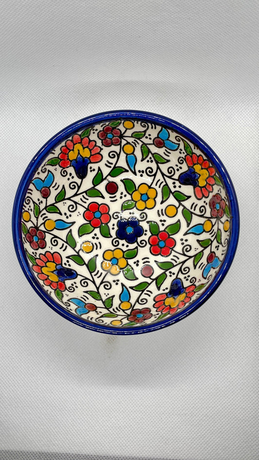 Keramik Schalen 12 cm Traditionell mix Farbig