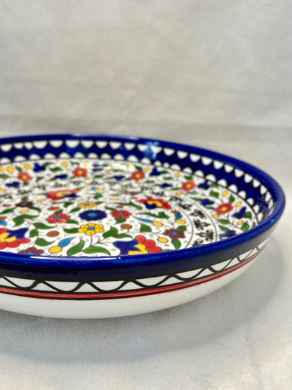 Keramik Schalen 34 cm Traditionelle Mix Farbe