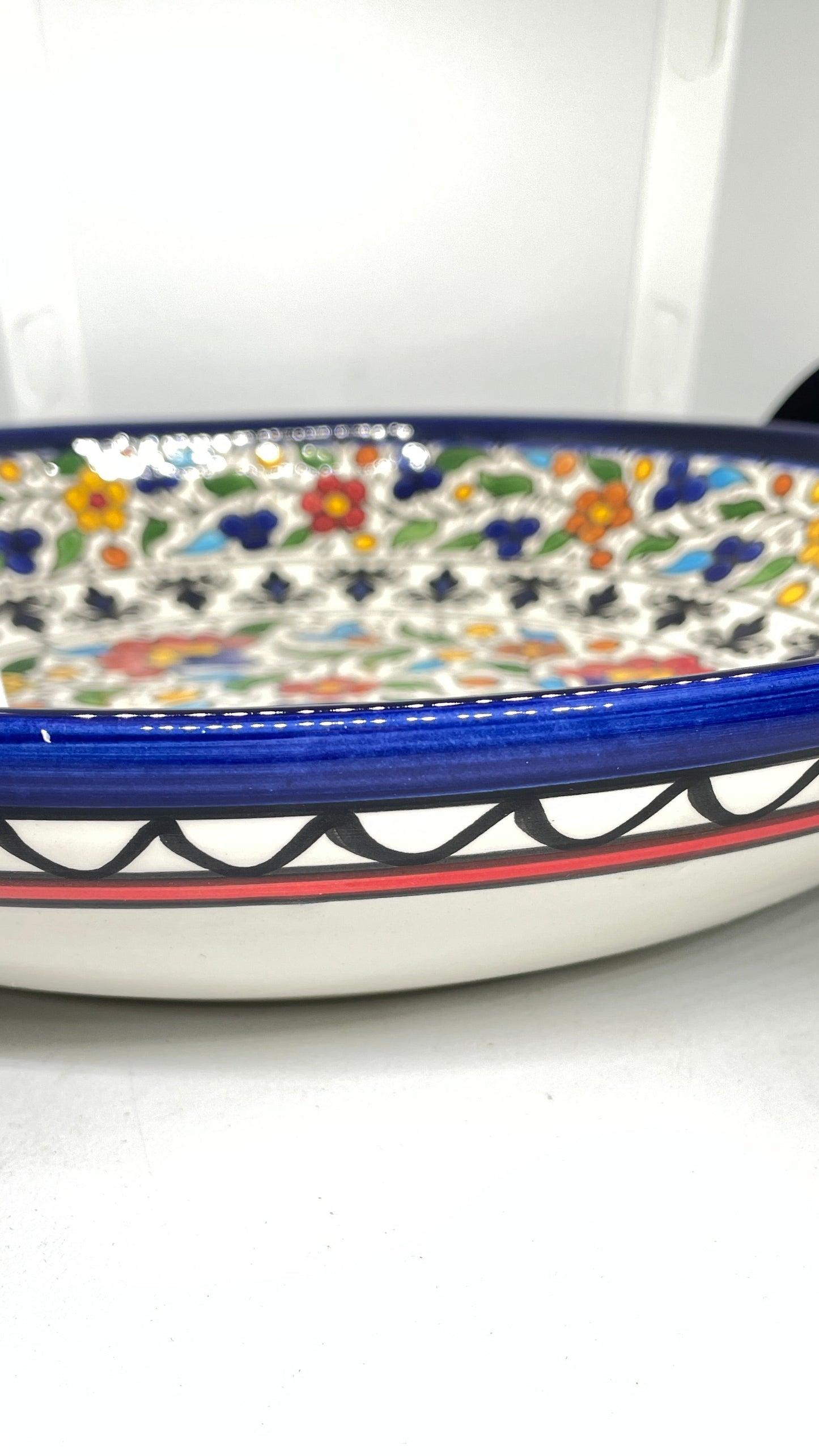 Keramik Schalen 34 cm Traditionelle Mix Farbe