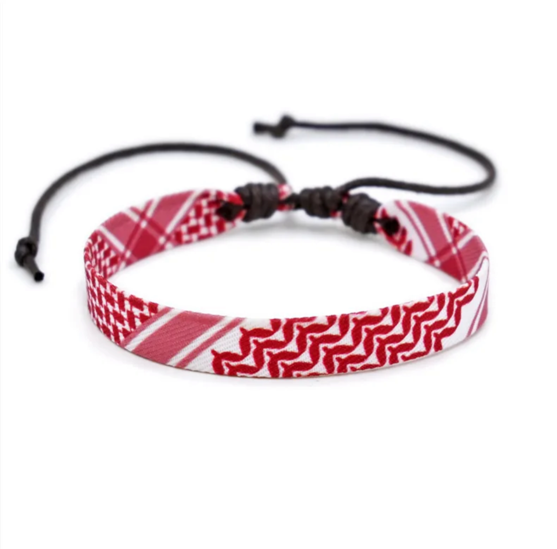 Armband kufiya muster Rot