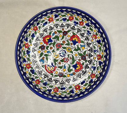 Keramik Schalen 34 cm Traditionelle Mix Farbe