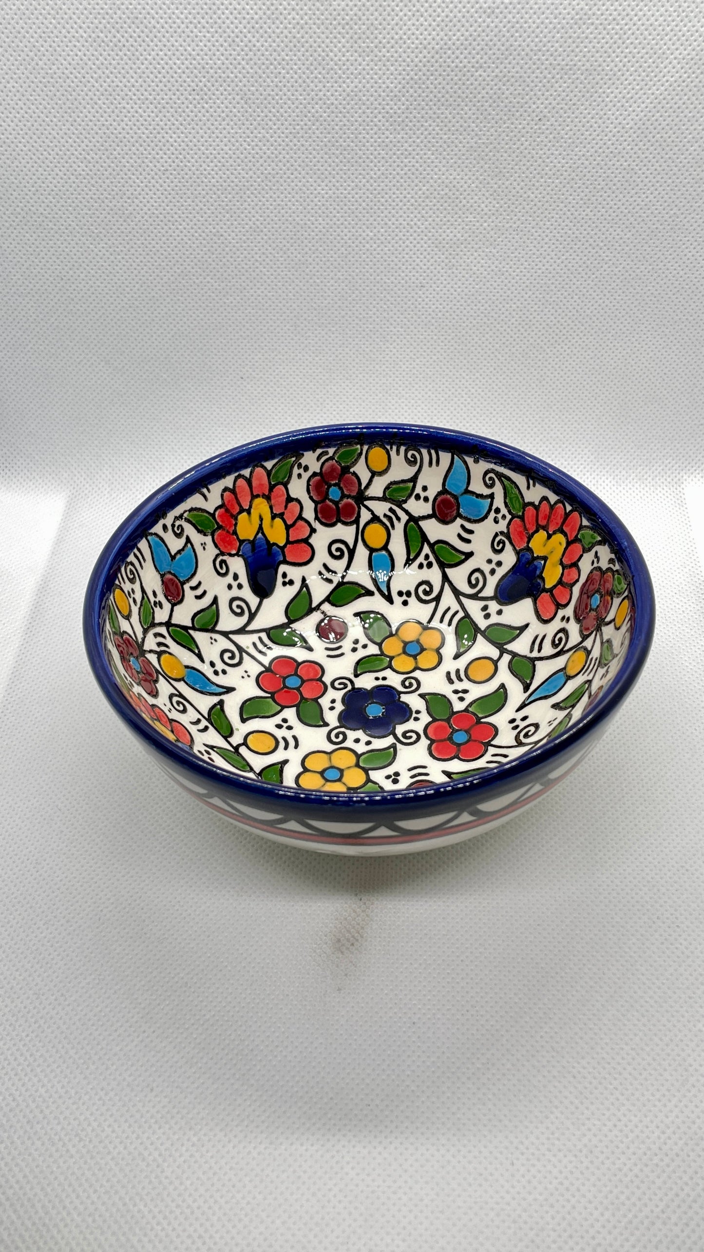 Keramik Schalen 12 cm Traditionell mix Farbig