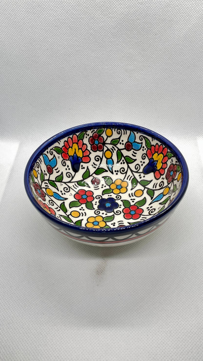 Keramik Schalen 12 cm Traditionell mix Farbig