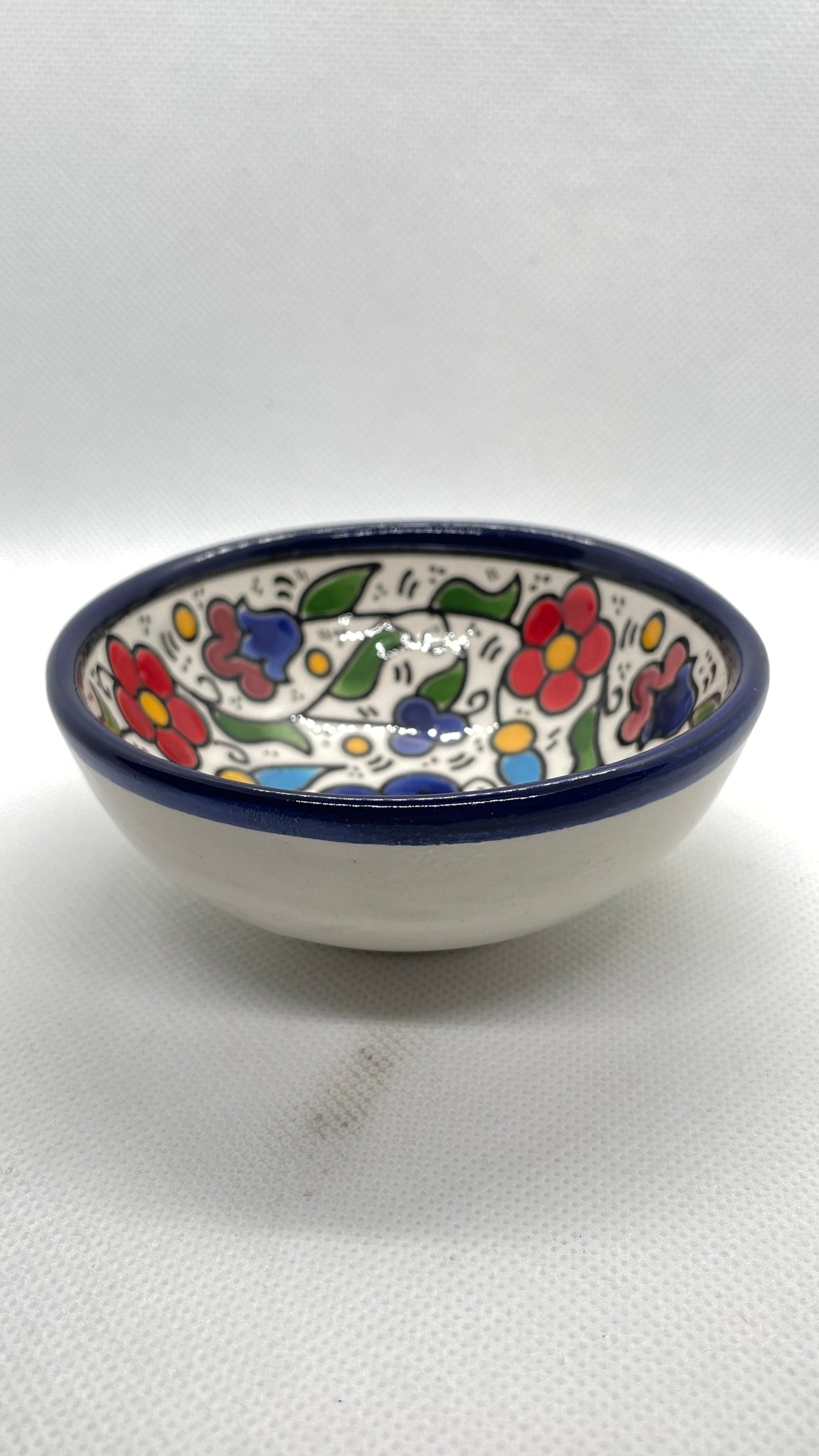 Keramik Schalen 9 cm Traditionell mix Farbig