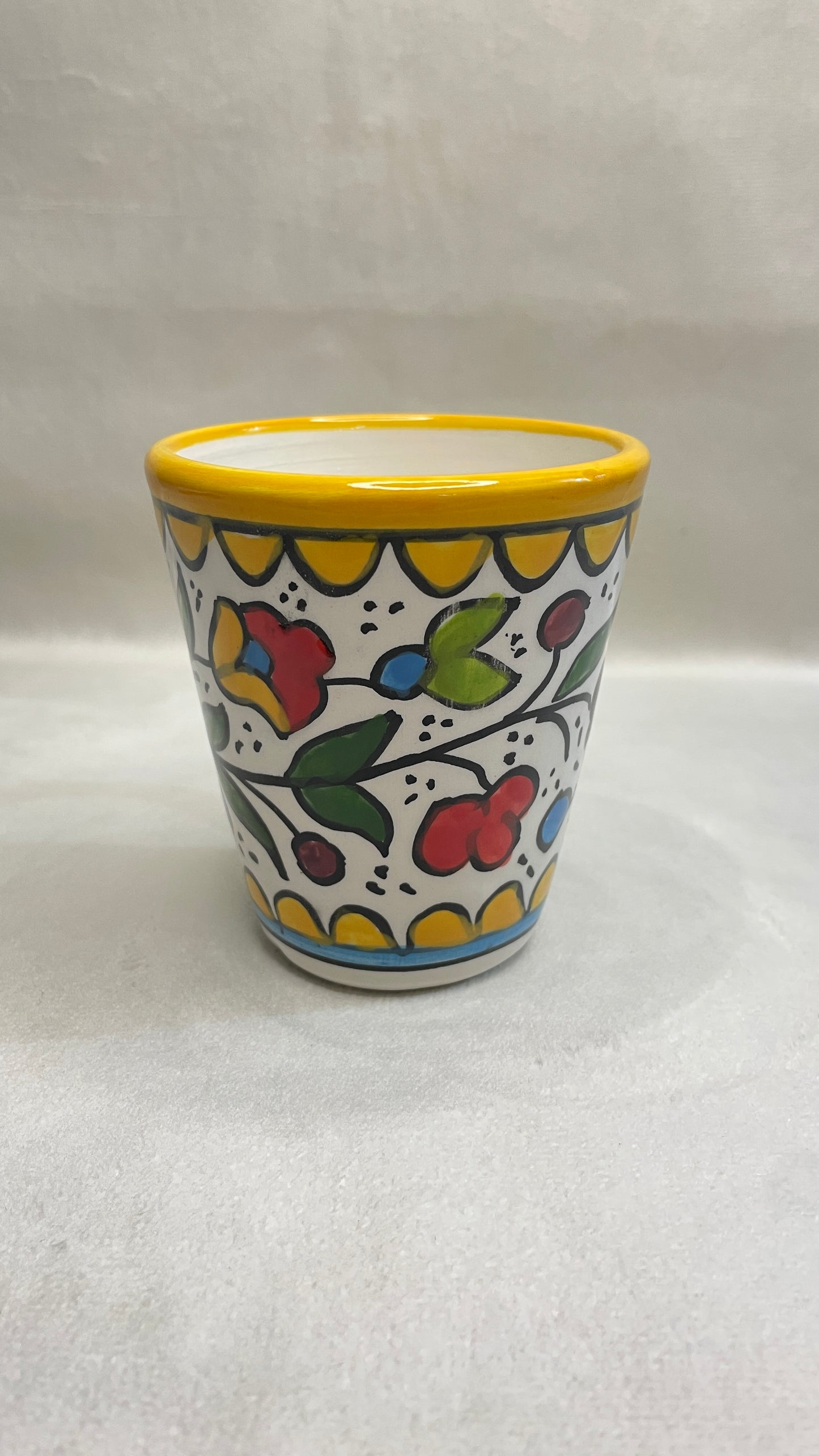 Flower Mug Yellow 350 ml