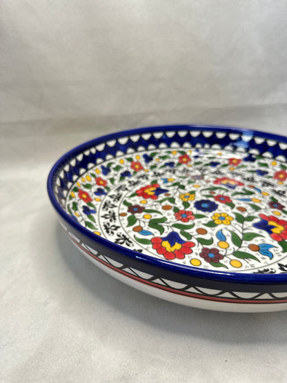 Keramik Schalen 34 cm Traditionelle Mix Farbe