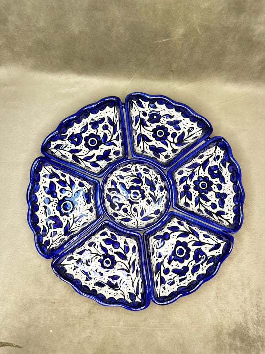 Dip/Snack setschale Blau 31x06 cm