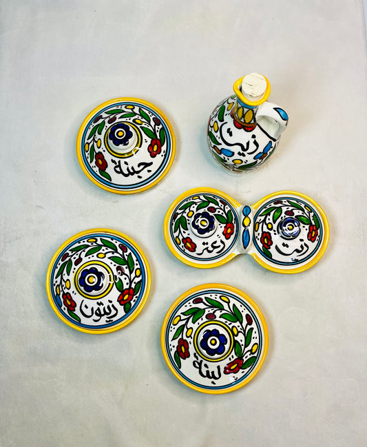 Frühstücksset  ( gelb )