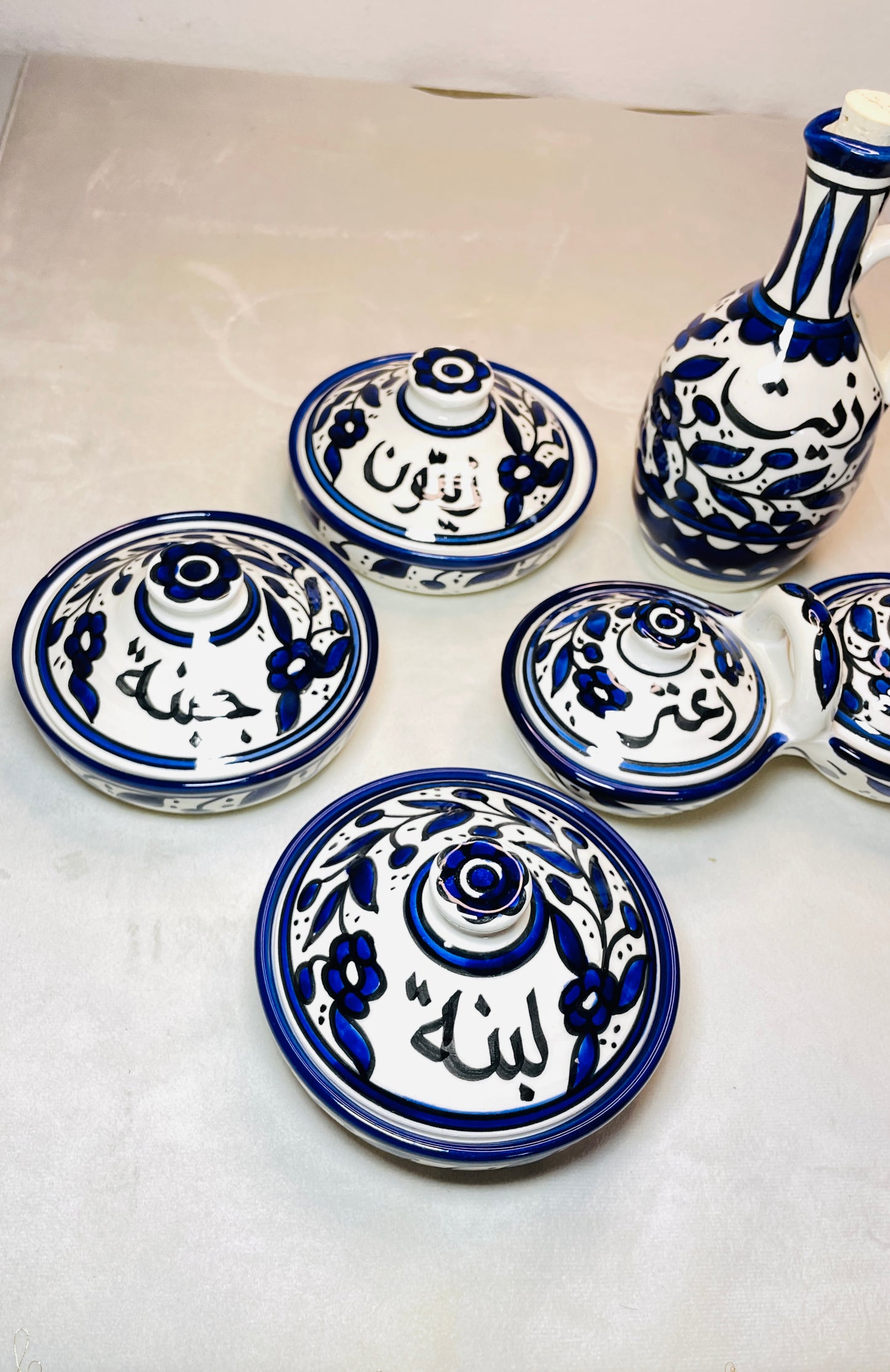 Frühstücksset  (Blau )